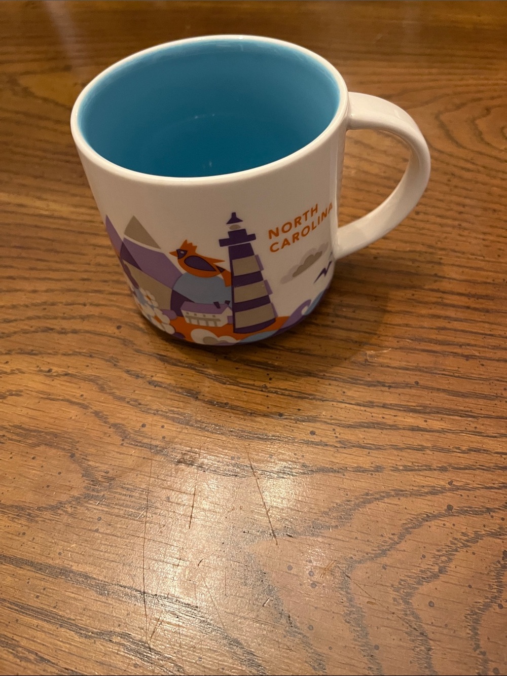 Starbucks You Are Here Collection North Carolina Ceramic Coffee Mug